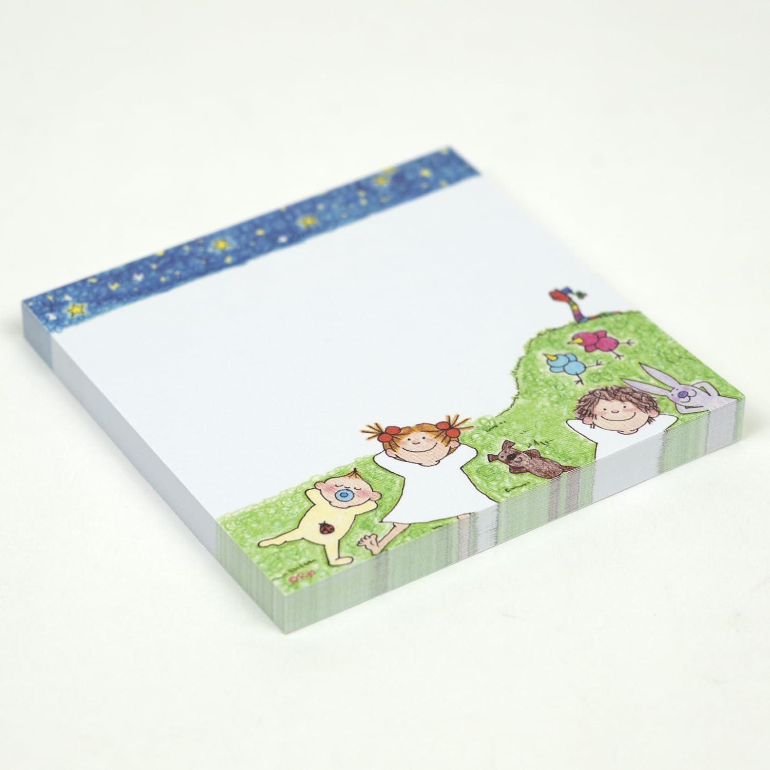 Coco-chan RYPG-1005 Greeting Life Square Sticky Notes, Night Sky