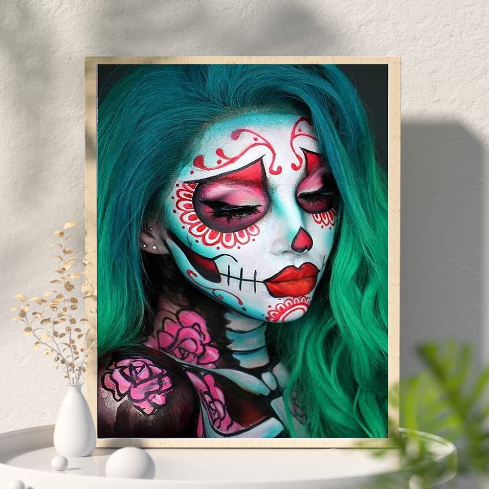 DCIDBEI Square Diamond Painting Afbeeldingen, groot, 40 x 40 cm, 5D diamond painting, vierkante stenen met diamond painting, oogaccessoires, schilderen op nummer, borduurwerk, kruissteek, knutselen