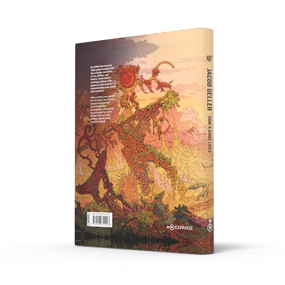 How a Game Lives: The Annotated Essays of Jacob Geller, with brand-new commentary, analysis and original art. Perfect for fans of video game history and internet culture.