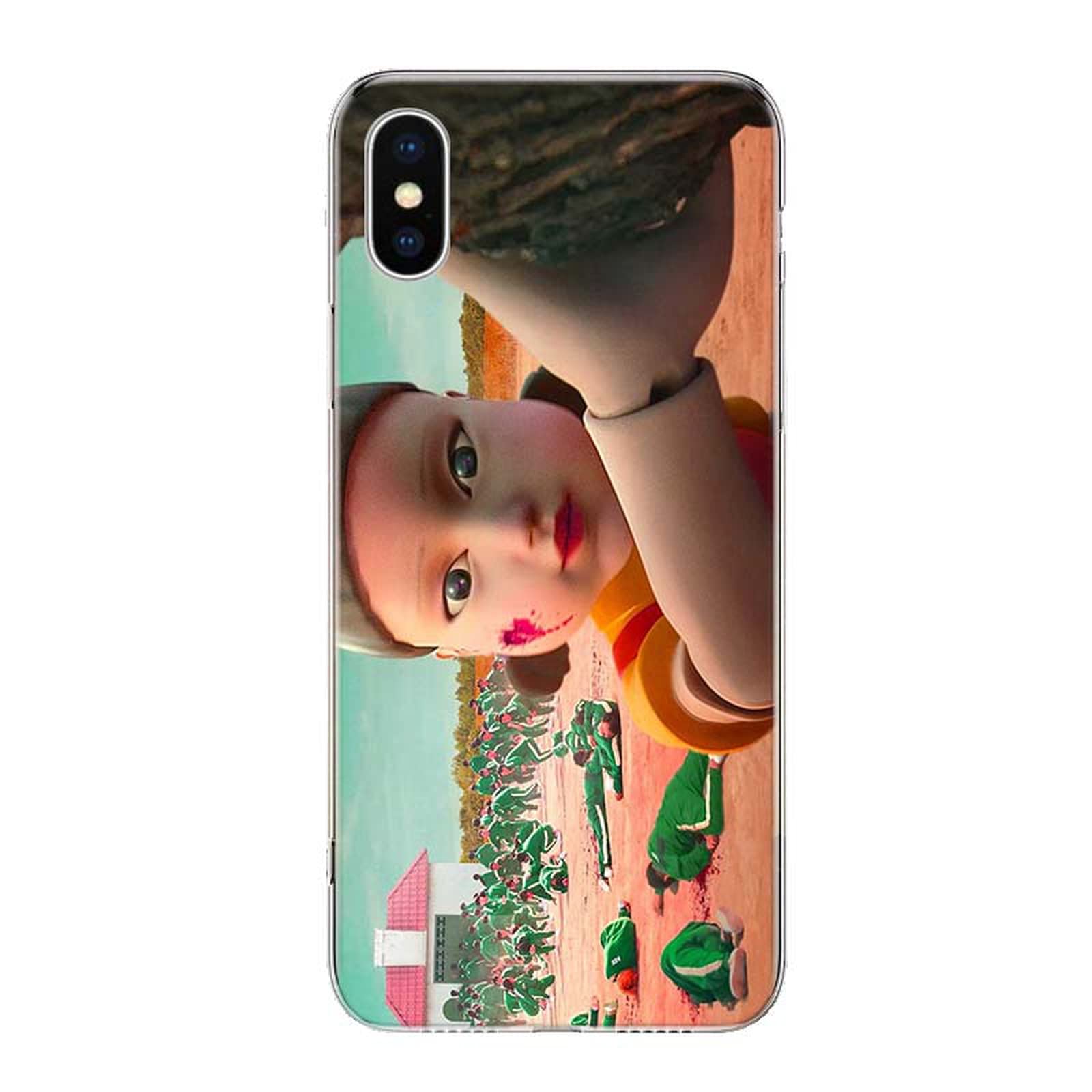 Amazon.co.jp: For iPhone用の新しいイカゲームラウンド6電話