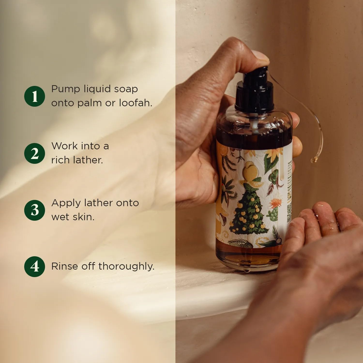 Saka Organics Tropical Oasis Body Wash 200ml – chemical free body wash 2