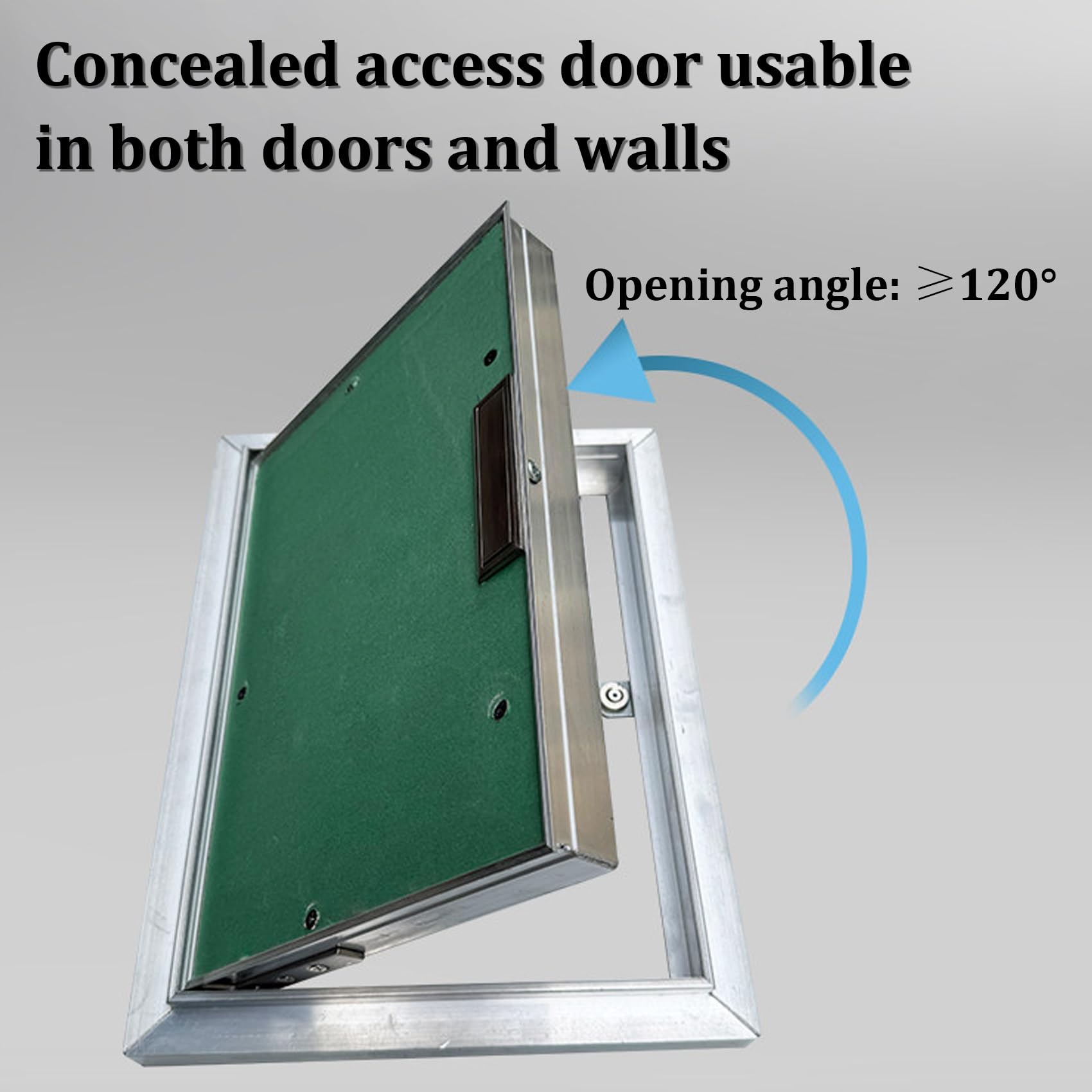 Registro de Inspección Aluminio, Tapa Registro Pladur Pintable