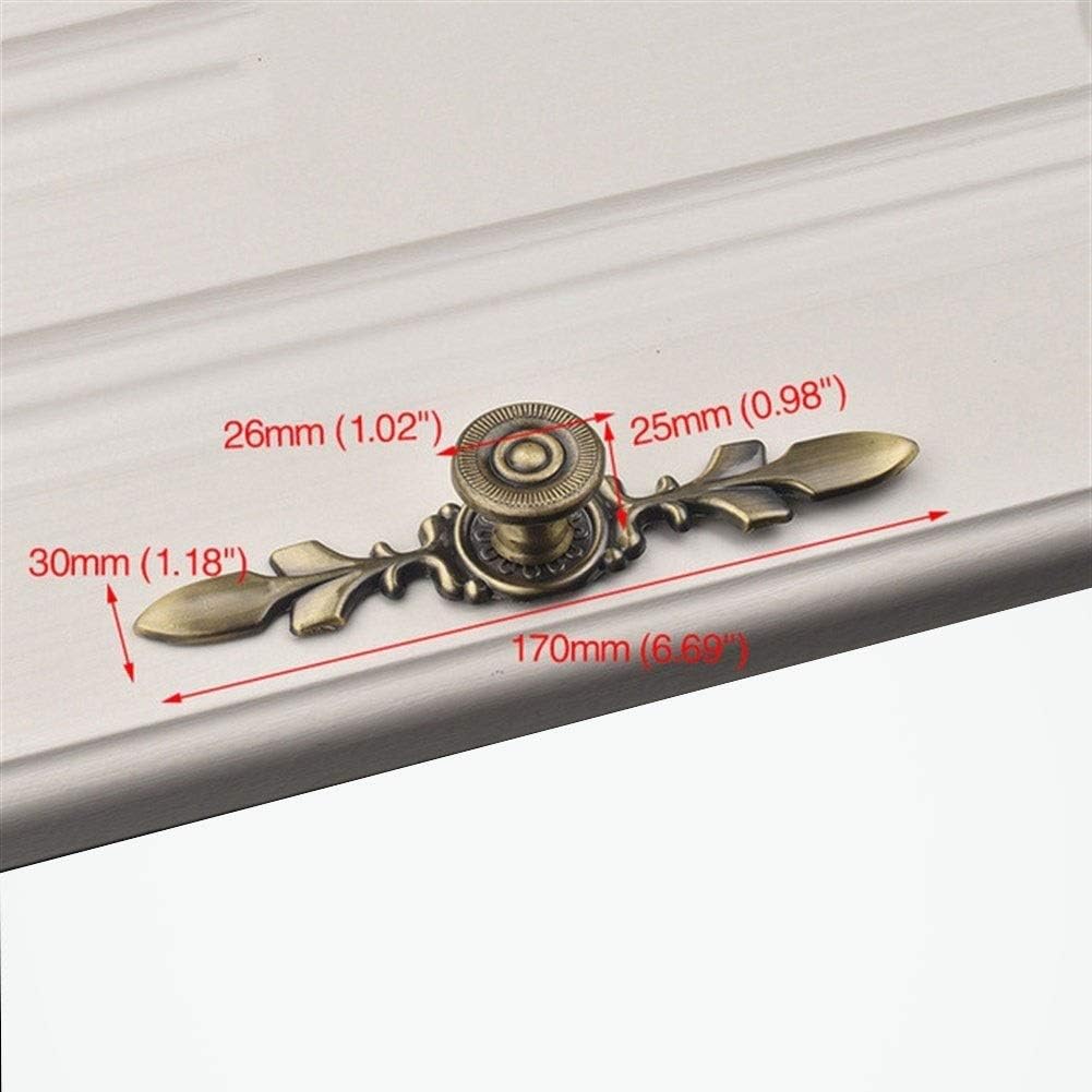 PangochoJinchao-bar cabinet handles, Zinc Alloy European Wardrobe Handles,Bronze Handles, Kitchen Door Cupboard Handles, Furniture Drawer Pulls, Cabinet Knobs, 120MM/170MM, Hardware decoration