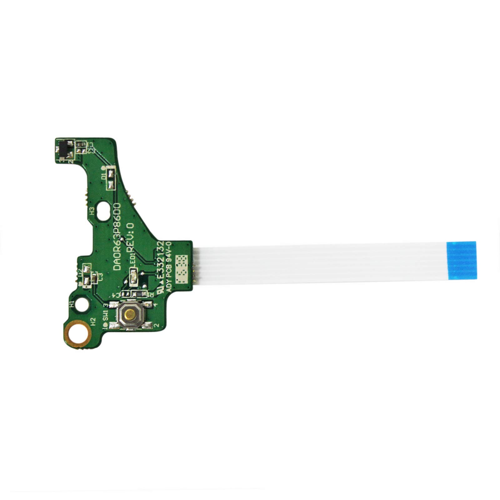 Huasheng Suda Power Button Board Cable 719843-001 DA0R63PB6D0 Replacement for HP Pavilion 14-E 15 Series 15-e087nr 15-e088nr 15-e085nr 15-e086nr 15-e043cl 15-e048nr 15-e040ca 15-e041ca 15-e020ca
