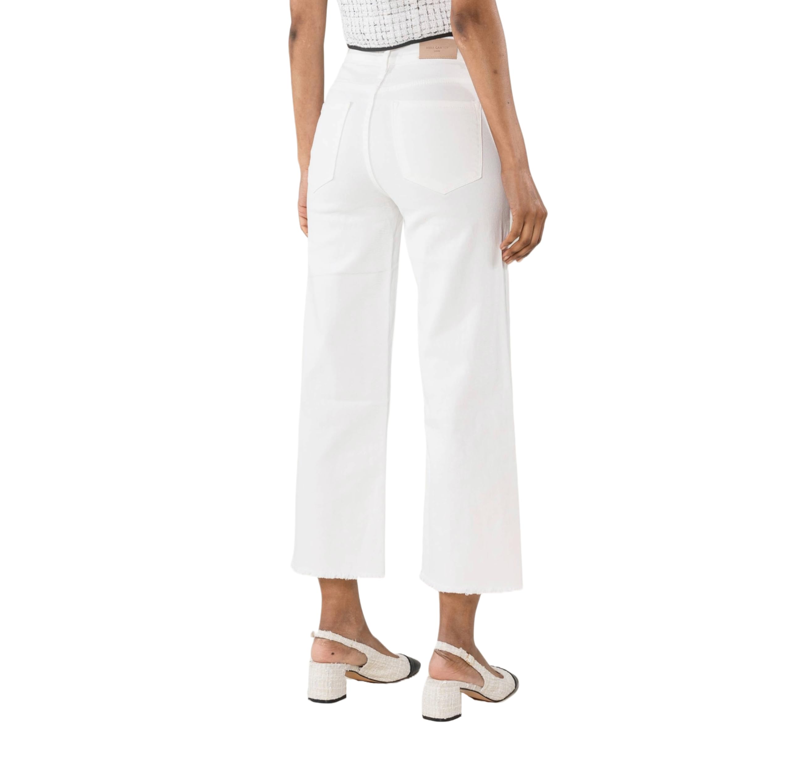 Nina Carter Q1850 - Pantalones vaqueros para mujer, diseño de tres cuartos