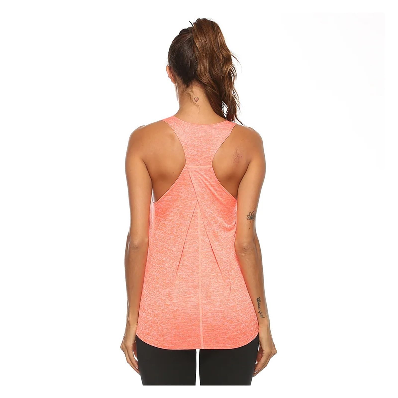 Canotte da allenamento da donna Gilet da yoga senza maniche Canottiere sportive for fitness atletico Canottiere da palestra for allenamento da corsa Camicie da yoga Top da allenamento for le donne(B,M