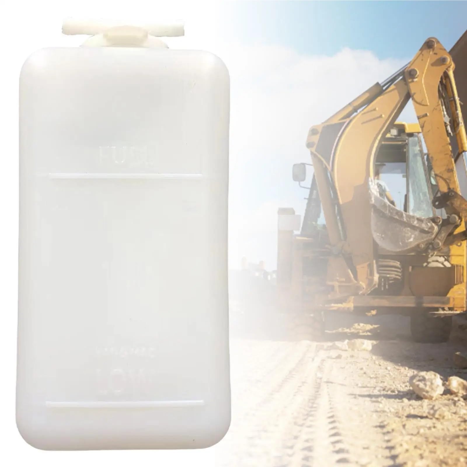 Vaschette Liquido Radiatori Serbatoio ausiliario dell'Acqua per Escavatore di Recupero del refrigerante con Tappo per gommato 65/75