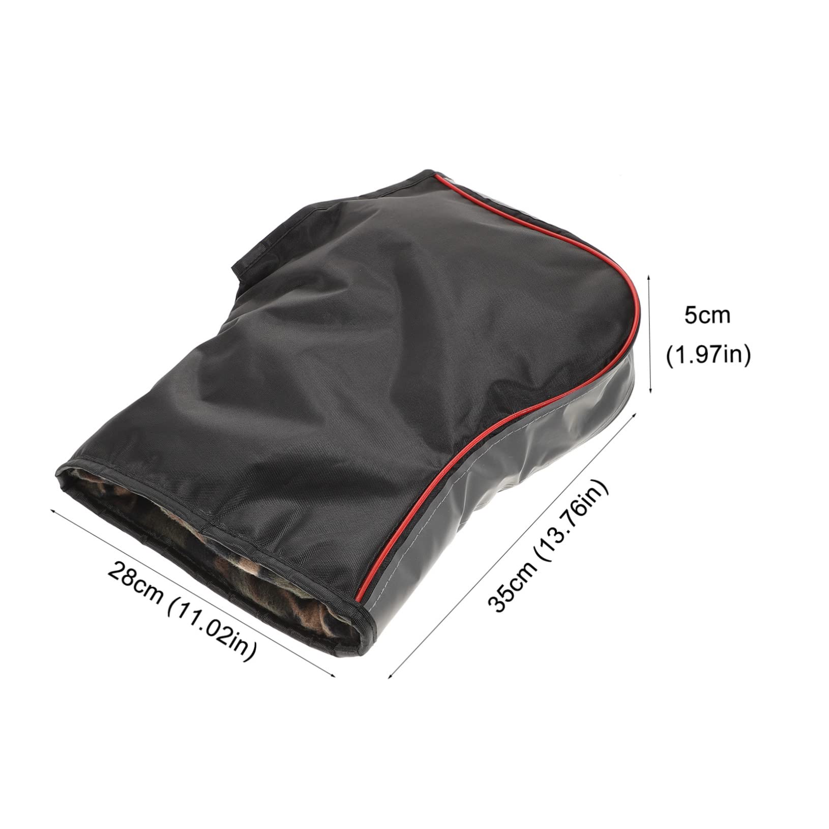 Guanti da Moto Invernali da Uomo Riflettenti Guanti da Manubrio Caldi per Freddo Accessori Moto per Guida Sicura Invernale e Mountain Bike Colore Casuale