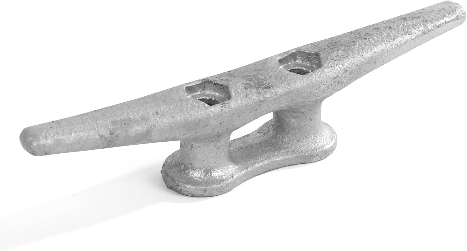 True Atlantic Dock Cleats - Galvanized Boat Cleats - Iron Boat Dock Cleats for Maritime, Coastal, and Beach Decor