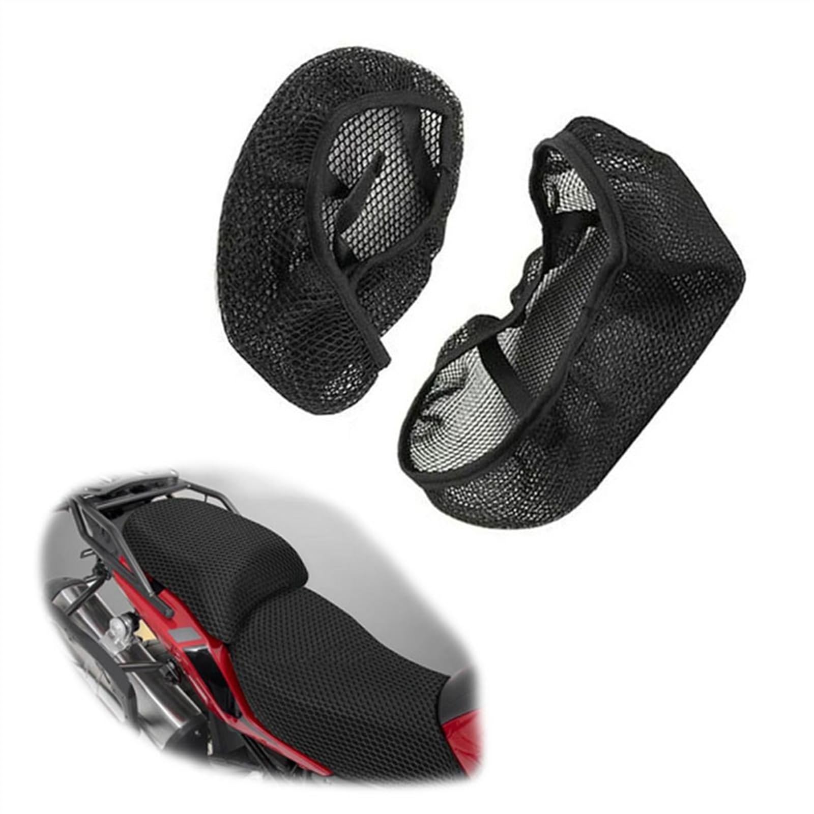 Funda de asiento para Benelli TRK 502 cómoda que alivia la presión 8