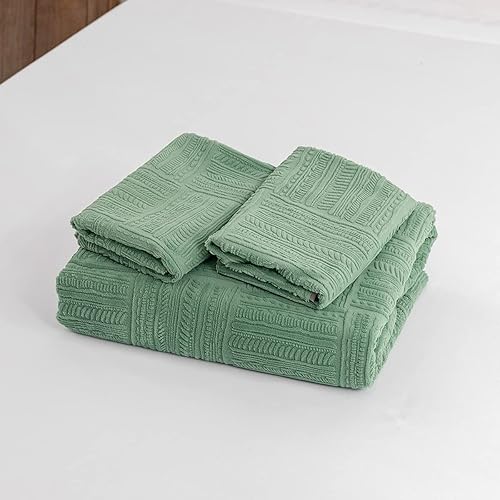 Miniatura 7 de Juego de funda de edredón de terciopelo de microfibra de 3 piezas (1 funda de edredón, 2 fundas de almohada), funda de edredón estilo rústico de