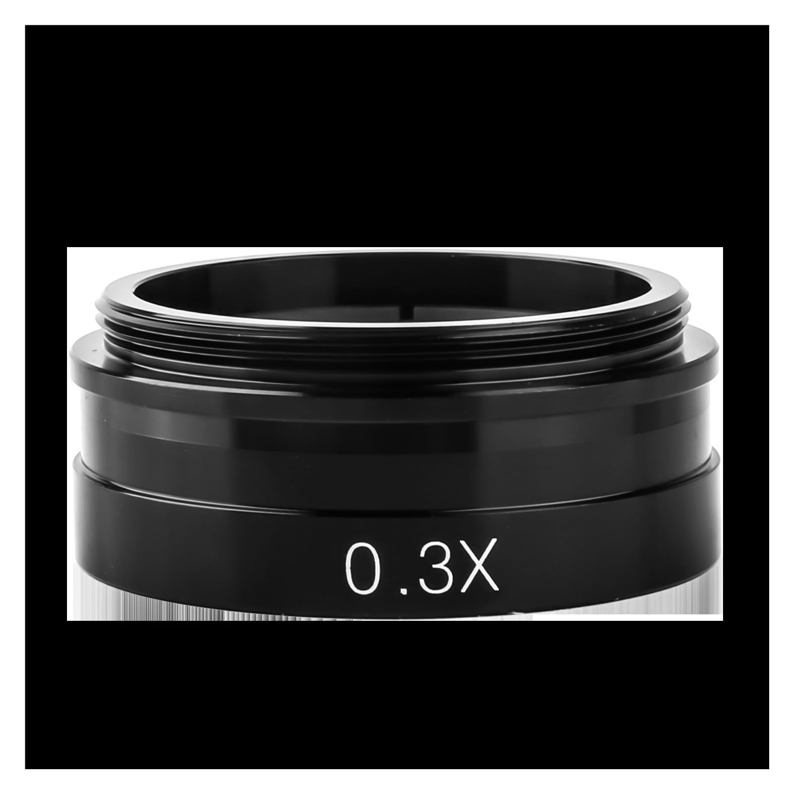 Telecamera per Microscopio, Lente in vetro obiettivo ausiliario da 42 mm 0,3X,5X,75X 2X for C MOUNT 180X su fotocamera for microscopio laboratorio monoculare | 0.3X-0.5X-0.75X-2.0X