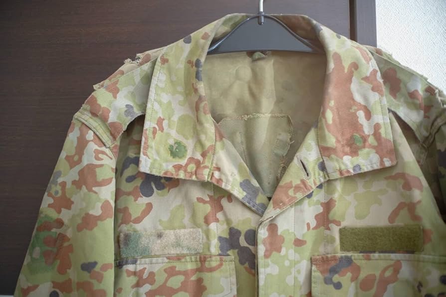 Amazon.co.jp: 陸上自衛隊 戦闘服2型 作業服3型 5A VC 迷彩服