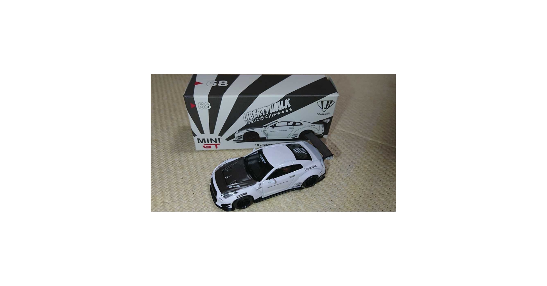 Amazon | 1/64 MINI GT 68 LBWK 日産 GT-R R35 タイプ2 リア