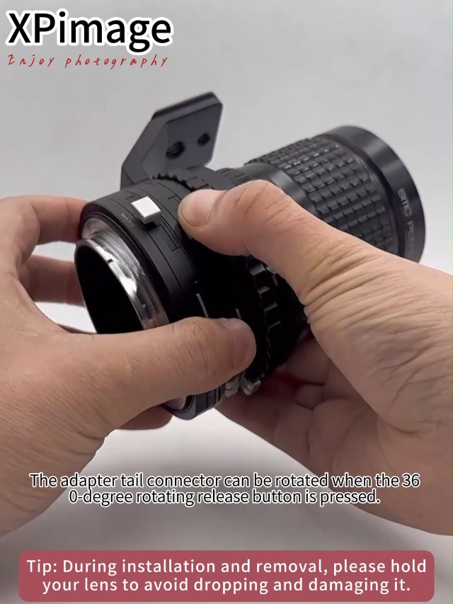 Adattatore XPimage Fringer P645-GFX: Obiettivo Pentax 645 Su Fujifilm GFX