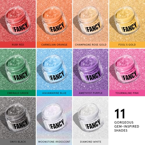 Fancy Sprinkles Moonstone Iridescent Premium Edible Glitter, 100% Edible Glitter for Sparkling Food & Drinks No Taste or Texture (4gm)