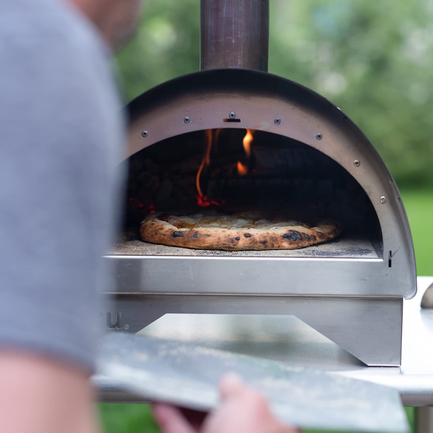 Cru Ovens Model 30 Outdoor Stainless Steel Portable WoodFired Pizza