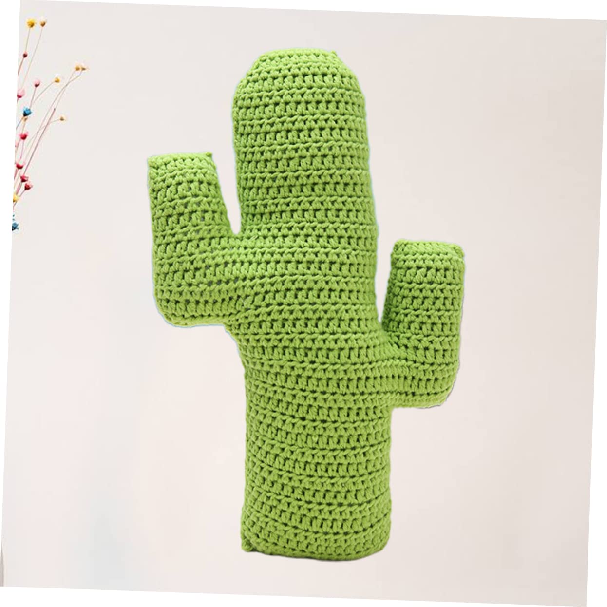 Zerodeko 3stücke Kreatives Handgewebtes Kaktus Kissen Für Junge Mädchen Pflanzen Design Huggable Kissen Für Sofas Und Betten Als Für Mädchen