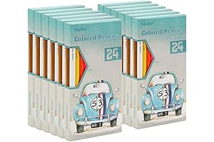 Madisi Colored Pencils: Vibrant 12-Pack of Artistic Expression