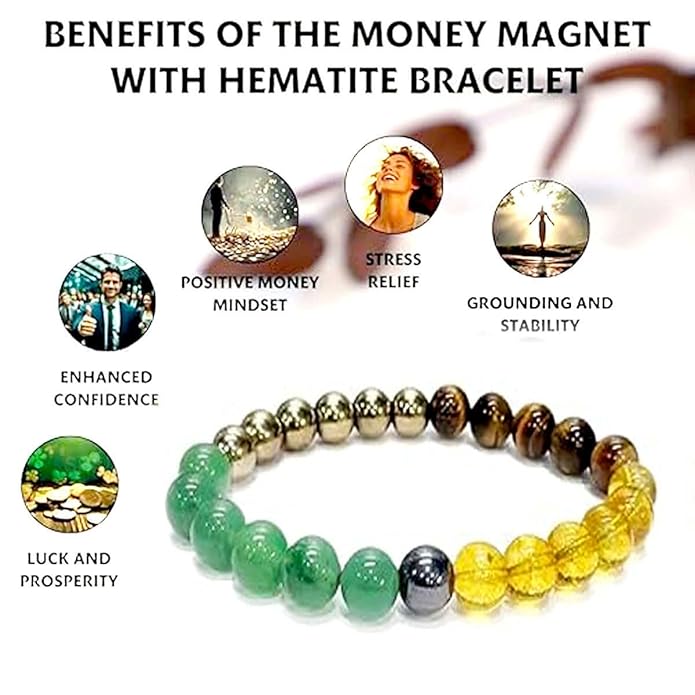 Money Magnet Bracelet Close-Up
