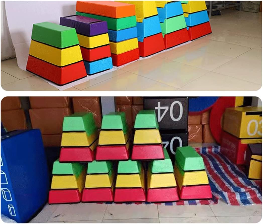 Amazon | 跳び箱クッション キッズ 面ファスナー接着 キッズ