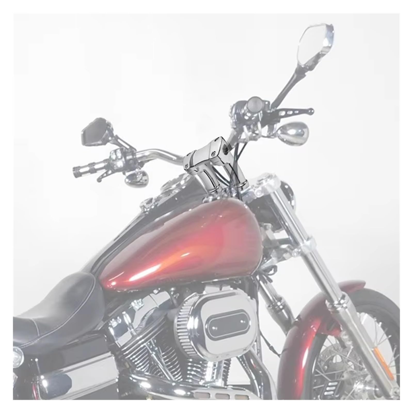 Moto Handlebar Riser Per Suzuki Per Intruder Per Volusia per Marauder 1600 Moto Chrome 4 "Manubrio Riser 1" Bar Rialzi manubrio moto