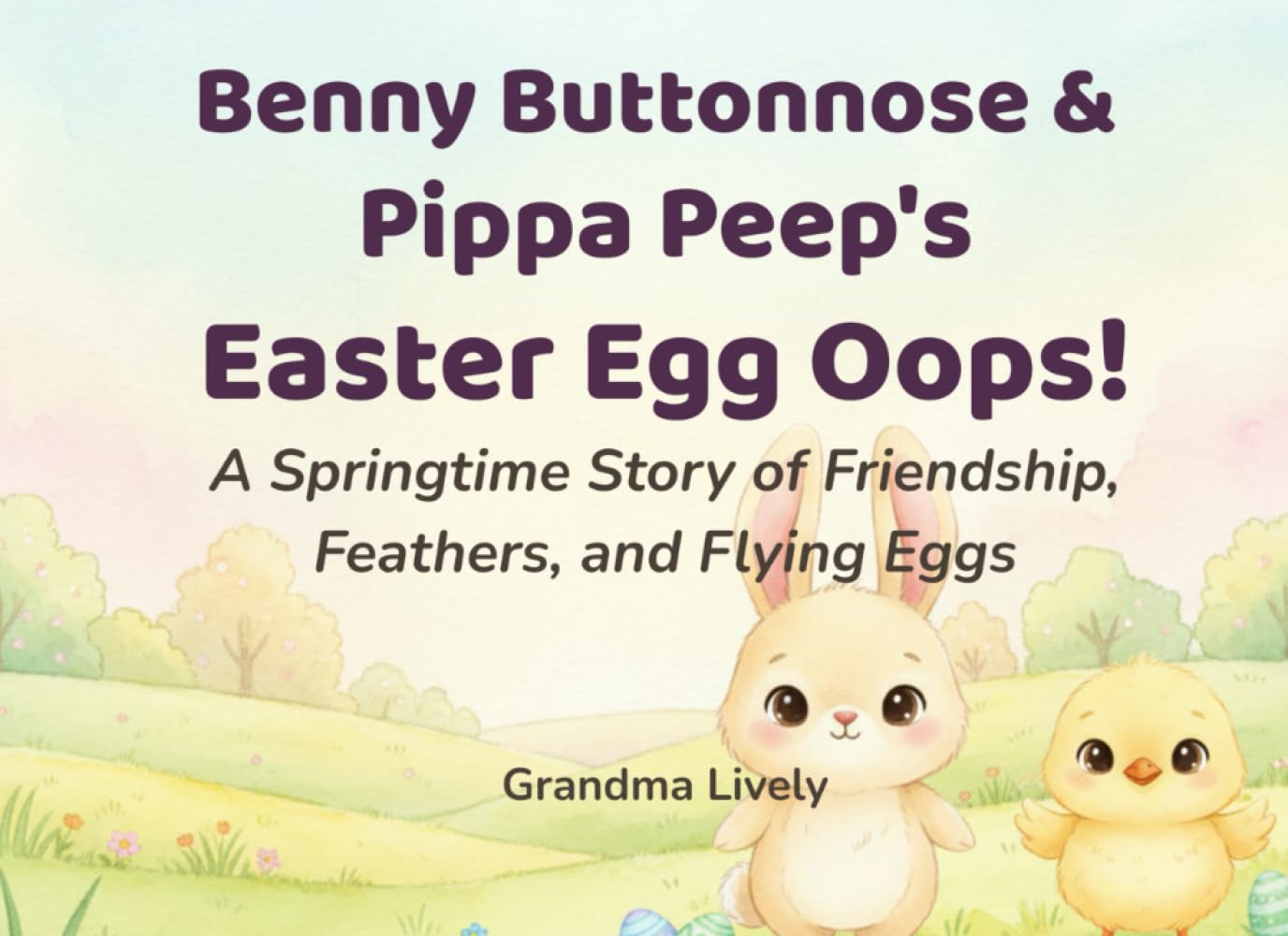 Benny Buttonnose & Pippa Peep'sEaster Egg Oops!: A Springtime Story of Friendship, Feathers, and Flying Eggs