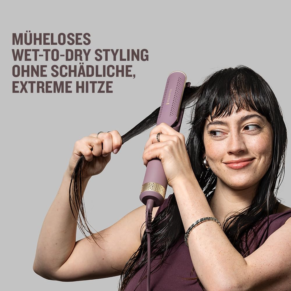 Remington AIRvive™ Airstyler AS8930 2-in-1 Glätteisen Ionic Air-Technologie Anti-Frizz LED-Display