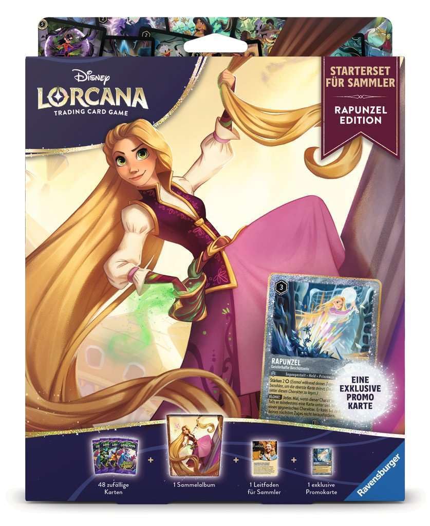 Disney Lorcana TCG: Starter Set for Collectors Rapunzel Edition (German)