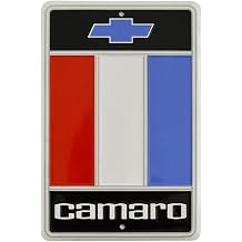 Embossed Chevy Camaro Parking Tin Metal Bar Pub Sign Game Room Garage Man Cave Shop Wall Decor