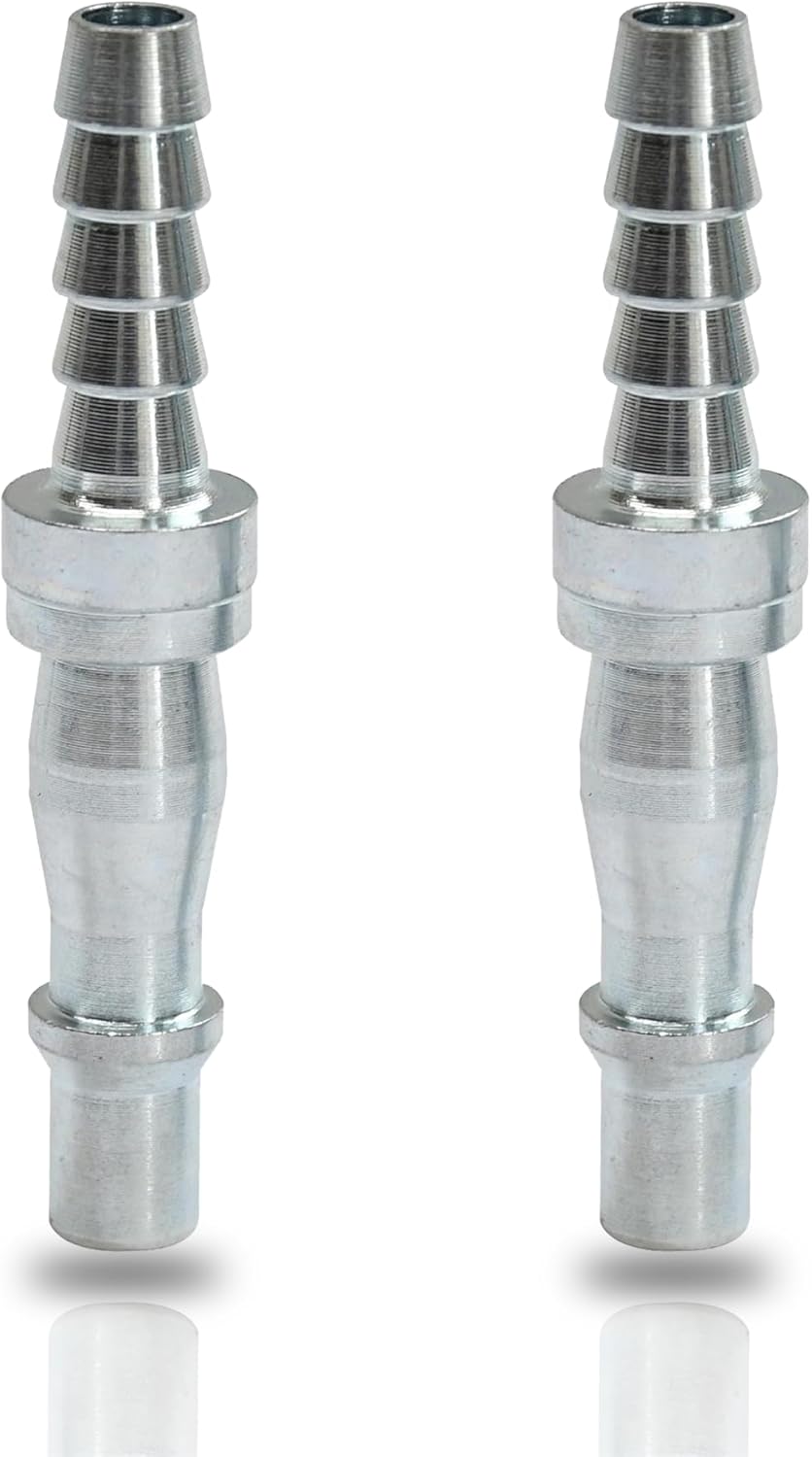 Dapetz ® Air Line 3/8" Hose End Barb 8mm BSP Bayonet Male Fitting Coupling 2 Pk