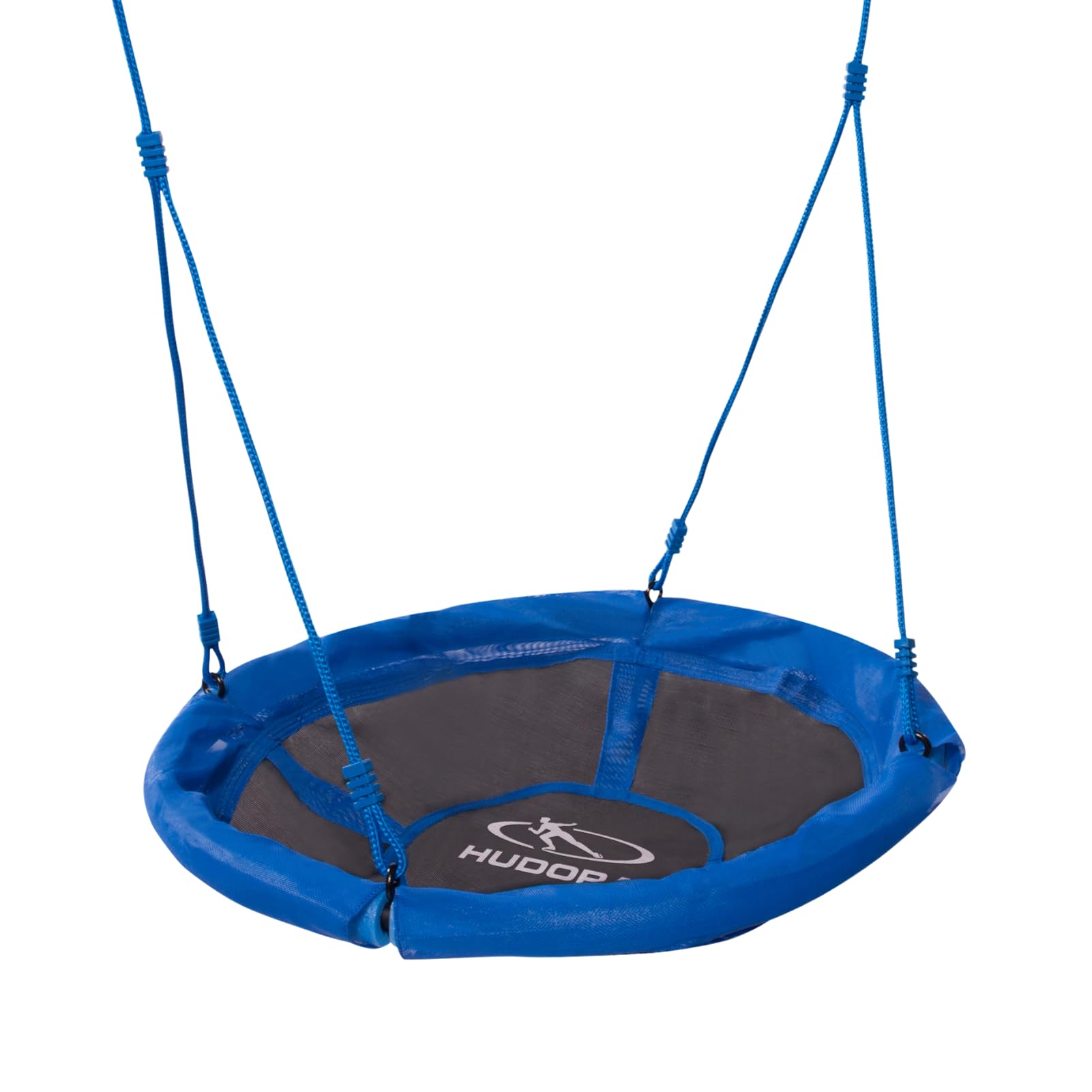 HUDORA Balançoire Nid 90 - Balançoire nid en Plastique pour jusqu'à 100kg - Balancelle Suspendue de 90cm de diamètre pour intérieur et extérieur