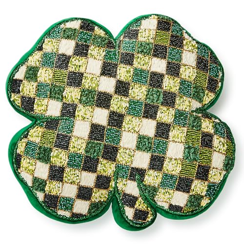 MACKENZIE-CHILDS Throw Pillow, Decorative Polyester/Cotton Pillow for Living Room, 14x