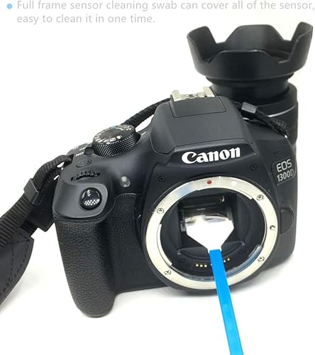 Miniatura 5 de Paquete de 20 unidades DSLR o SLR Kit de limpieza de cámara digital sin espejo, (sin solución de limpieza), hisopo de limpieza seco con sensor de