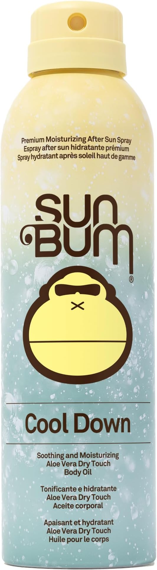 Sun Bum Cool Down Aloe Vera After Sun Spray - Soothes & Hydrates - Vegan & Cr...