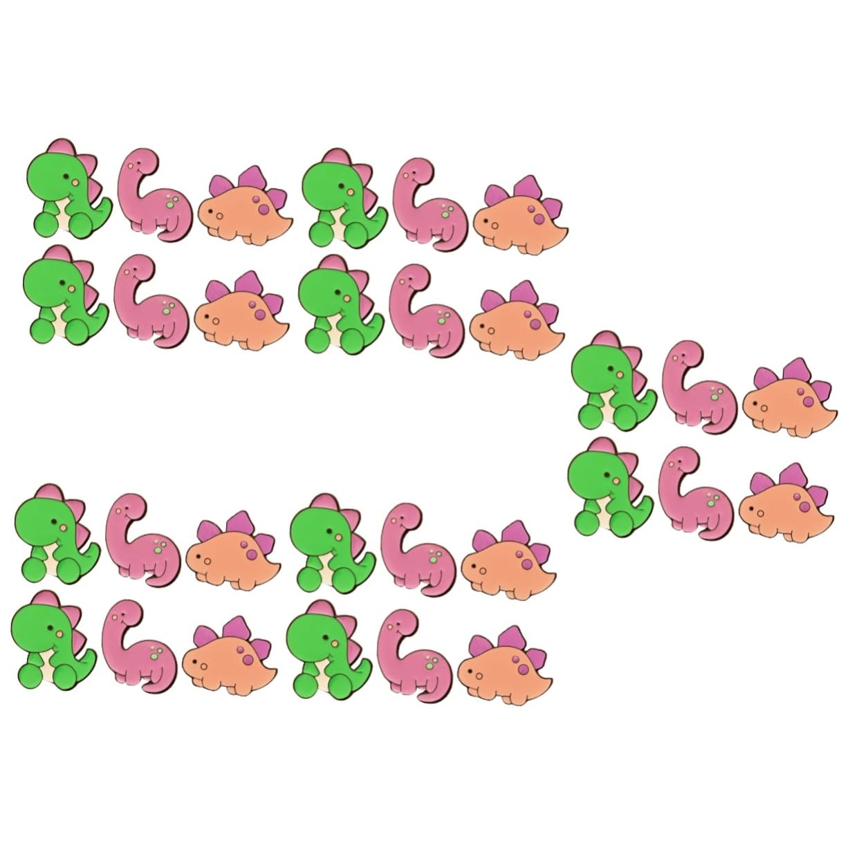 30stücke Teiliges Kawaii Dinosaurier Broschen Dekorative Für Kleidung Und Rucksäcke Kreative Tier-abzeichen Tragbare Accessoires Für Frauen
