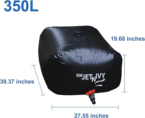 Miniatura 6 de KMJETNIVY Vejiga de almacenamiento de agua tanques plegables de vejiga de agua contenedor de almacenamiento de agua de gran capacidad tanque de