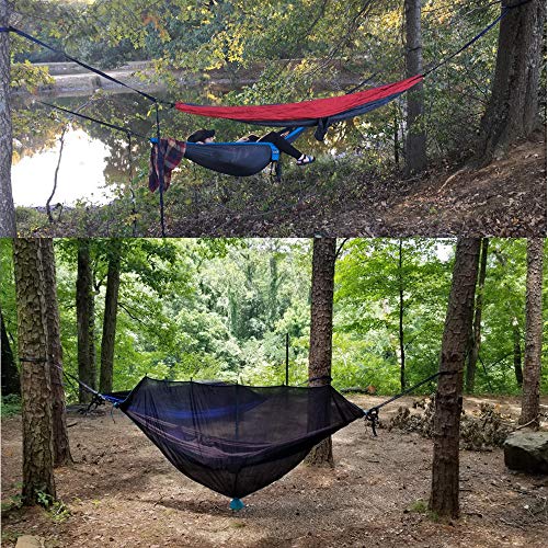 The Hammock Hanging Kit Holds2000Lbs, Easy & Fast Swing Hanger Installation To Tree- 2 Strap & Snap Carabiner Hook, Perfect For Swings, Hammocks & Anything Else - 100% Weather/Waterproof #TOP4