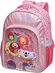 UP4YOU Mochila Escolar Lilica Mundo Ripilica Vem Dançar - Pacific 31 cm x 21 cm x 42 cm Rosa
