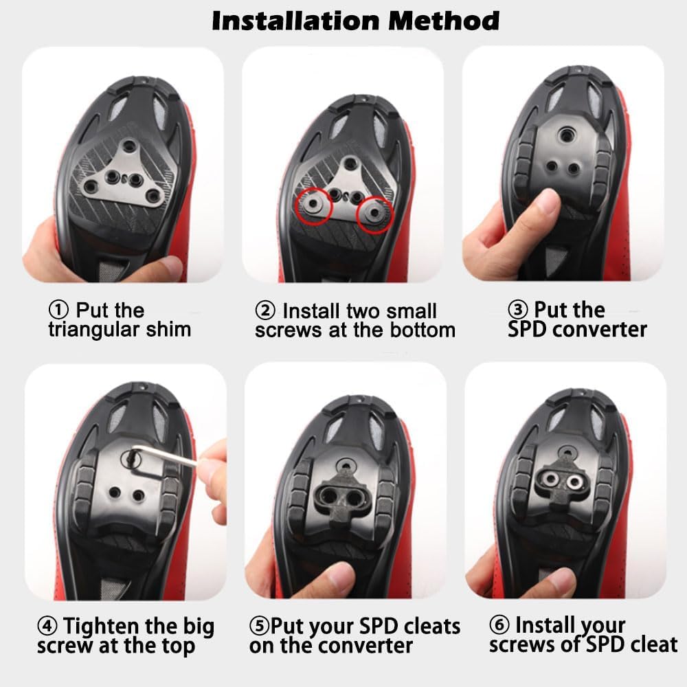 Sm Sh41 Bontrager Road Shoe Spd Pedal Adapter Road Bike Pedals - Main Image