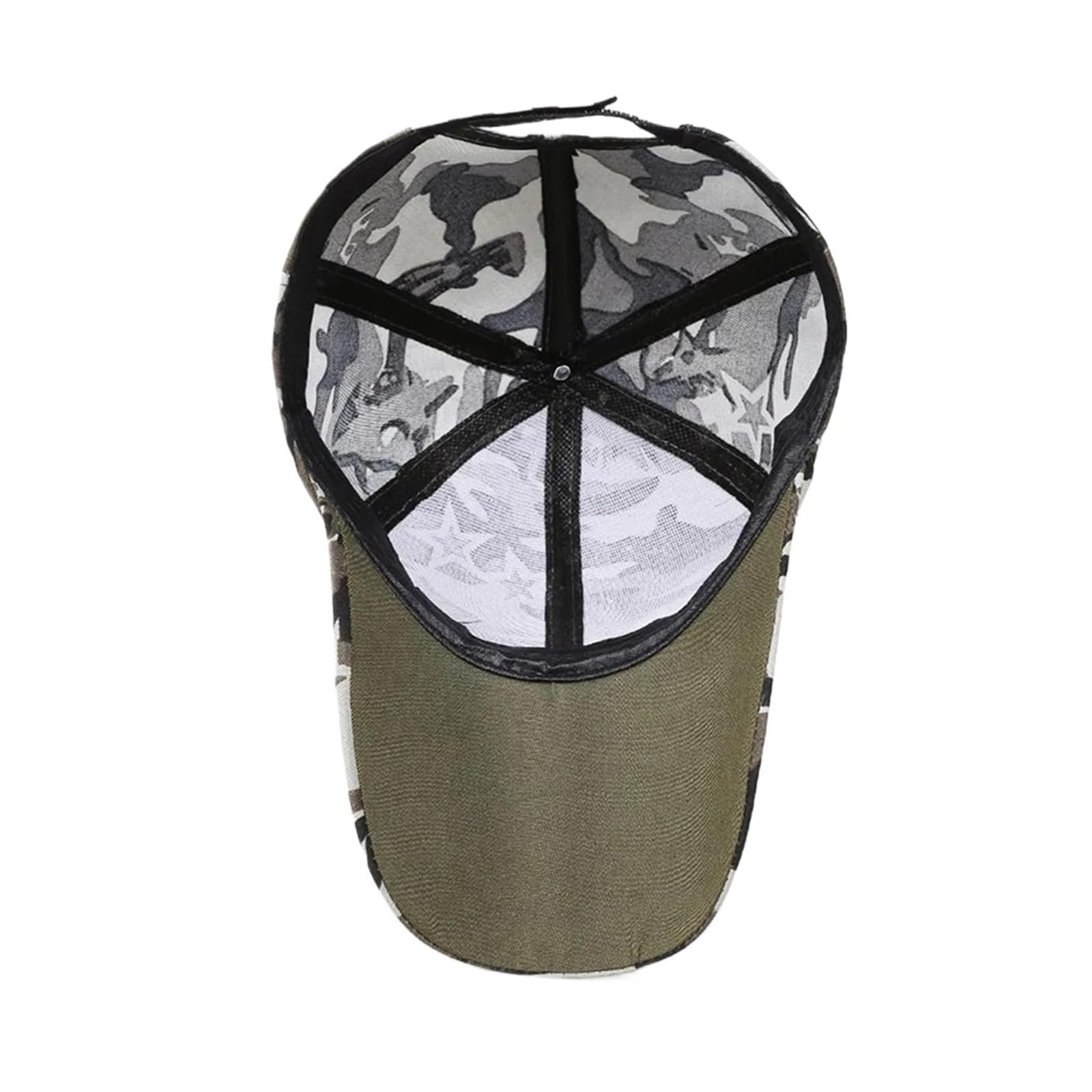 Berretto da Baseball Mimetico in Cotone Poliestere 1 Pezzo | Berretto mimetico in cotone poliestere for sport all'aria aperta e caccia