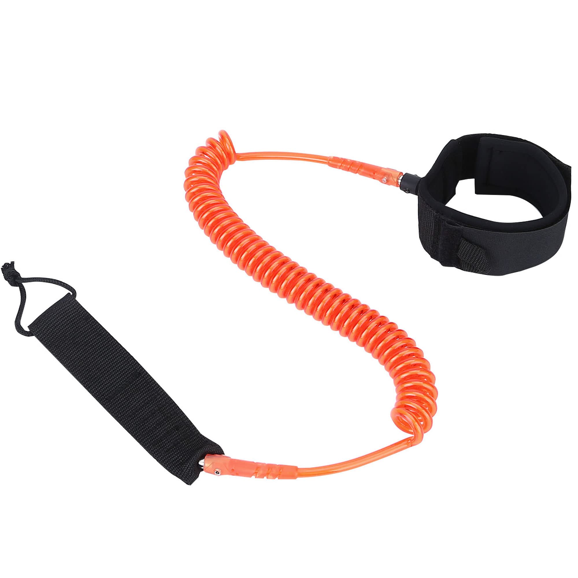 Leash Da Surf OVERMONT | Sicurezza SUP | Materiale TPU | Girella Acciaio Inox | Regolabile