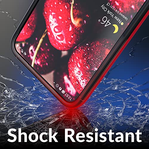 Image of Crave for Samsung Galaxy S23 Plus Case, Shockproof Protection Dual Layer Case for Samsung Galaxy S23 Plus (6.6 inch) - Red