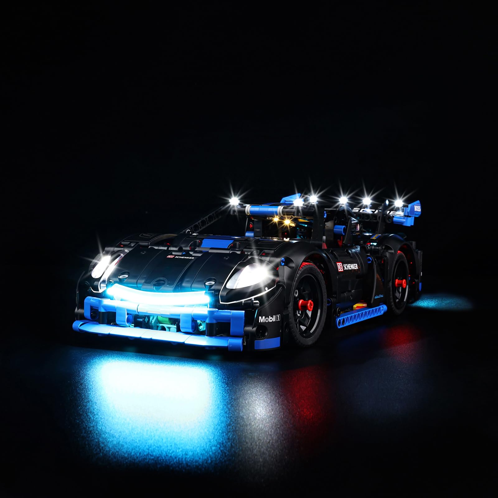 Kyglaring Light Kit Compatible with Lego Porsche GT4 e-Performance Race Car 42176 Building Blocks, Lights Only, Model Set Not Included, Classic