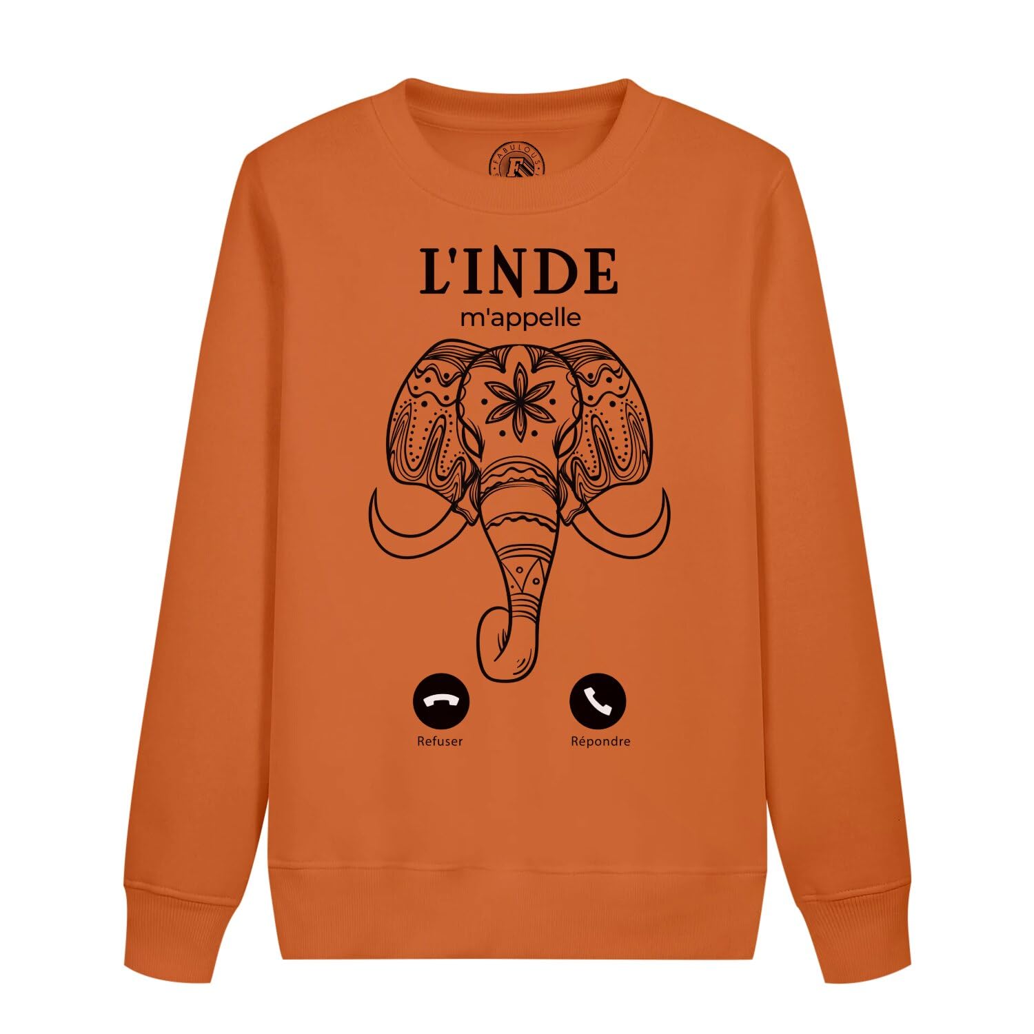 Sweatshirt enfant Inde m'appelle éléphant pour rêver de culture et d'évasion - 4