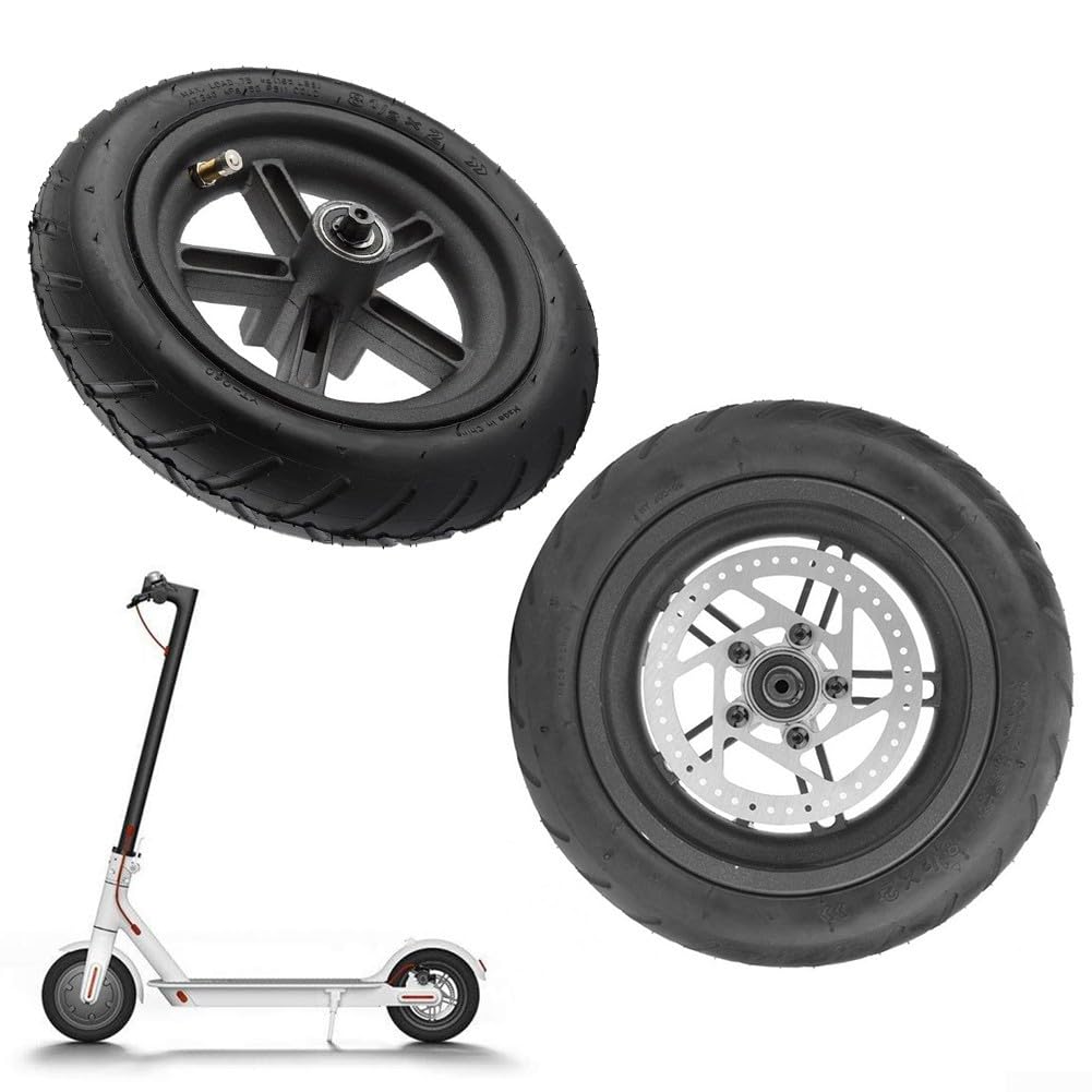 Pneu gonflable en caoutchouc 25,4 cm avec disque de frein pour M365 Lite