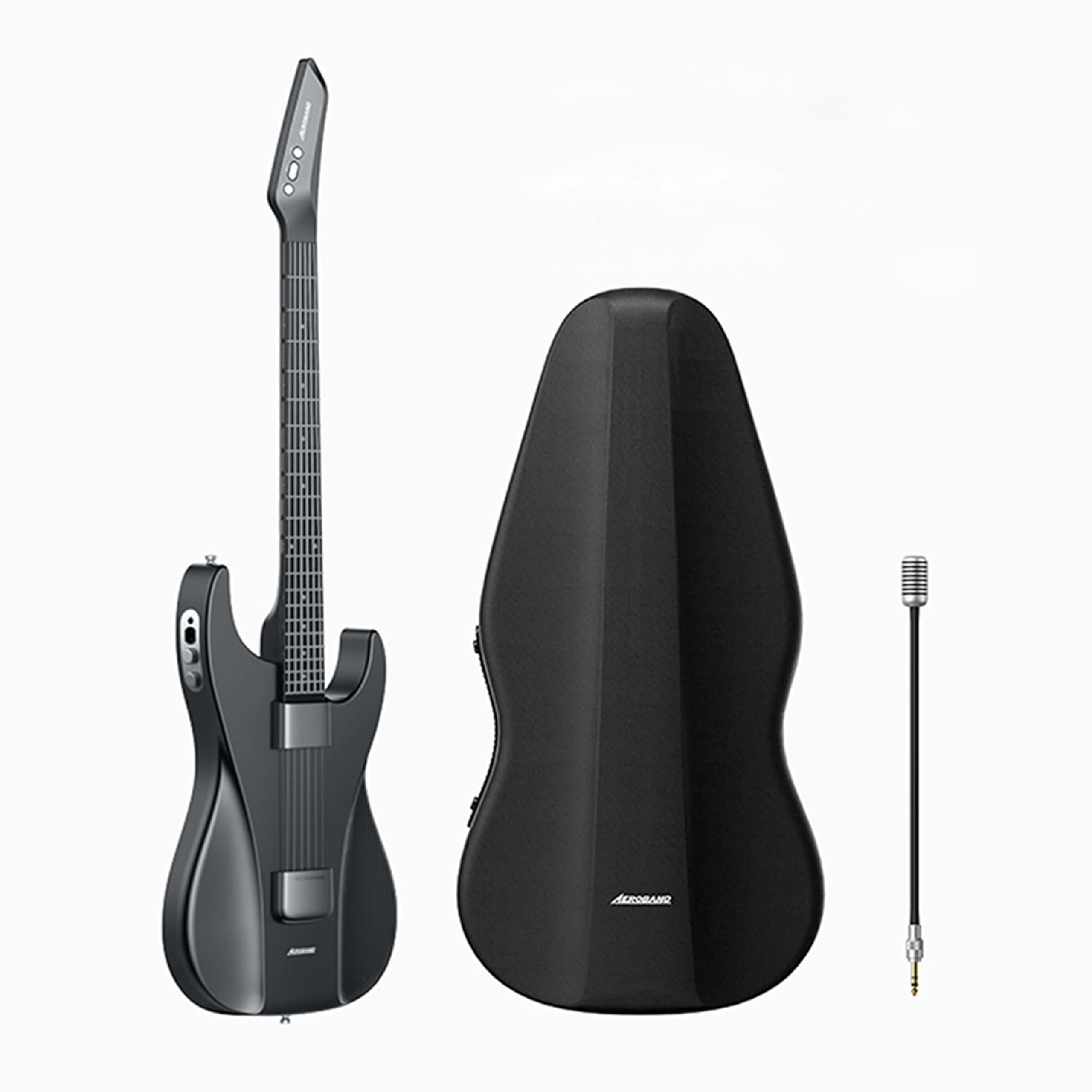 AeroBand Guitar with Gig Bag - Black : Amazon.ae: آلات موسيقية