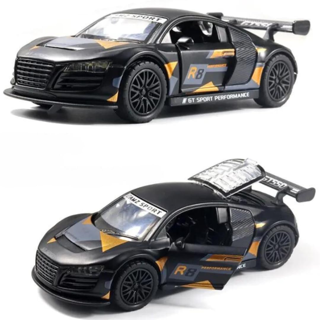 Pull Back Vintage Car Classic Die-Cast Metal Car Toy for Kids (Mustang Sports GT - Black & Brown) (B0CZD6WQ6C) Amazon Price History, Amazon Price Tracker