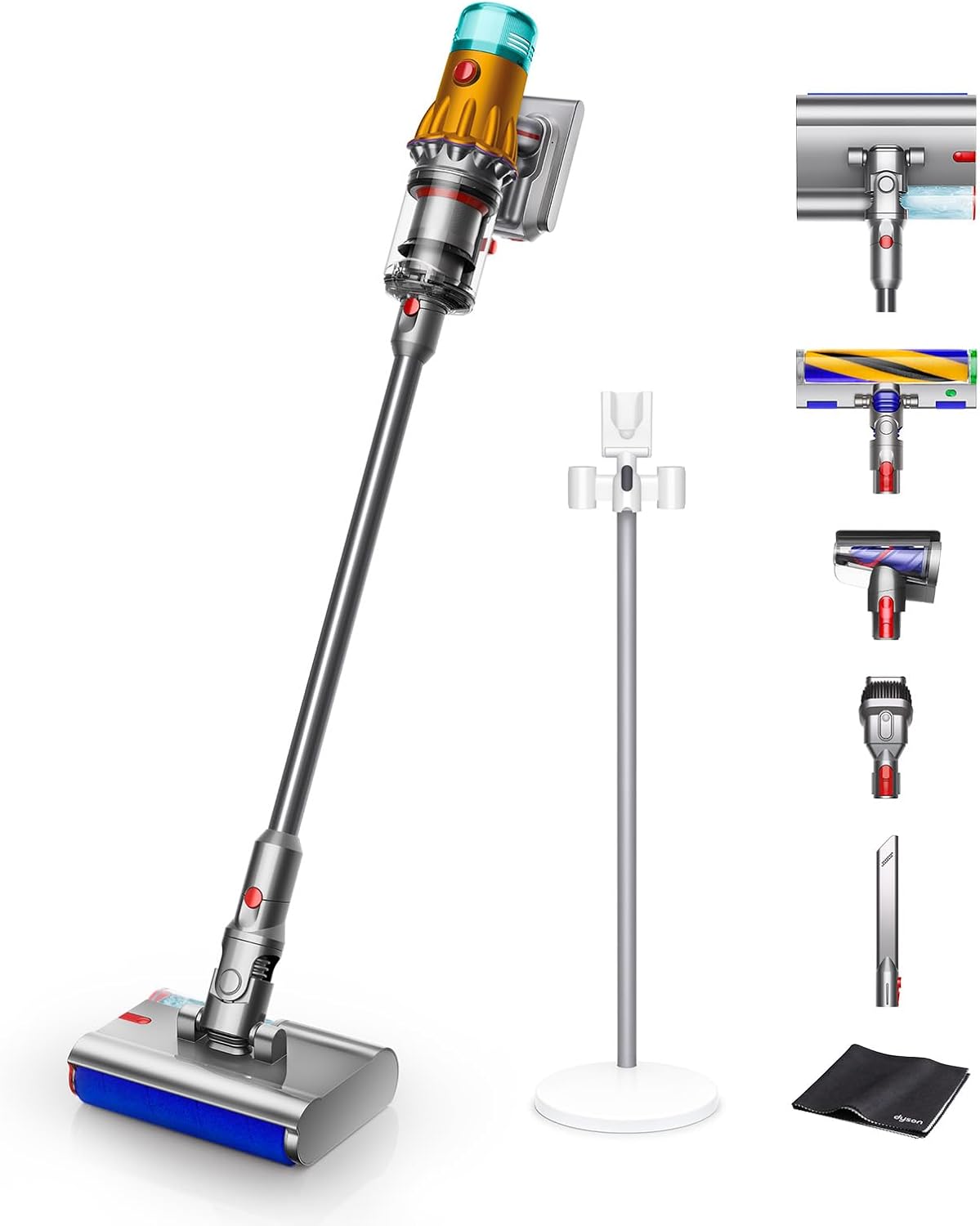 Dyson(ダイソン) 掃除機 コードレス Dyson V12s Detect Slim Submarine スティック ハンディクリーナー サイクロン 水拭き掃除機 充電スタンド付き (SV46 SU AM)【Amazon.co.jp限定】【一台で、掃除ストレスを一掃】 Amazonで販売中 Dyson(ダイソン) 掃除機 コードレス Dyson V12s Detect Slim Submarine スティック ハンディクリーナー サイクロン 水拭き掃除機 充電スタンド付き (SV46 SU AM)【Amazon.co.jp限定】【一台で、掃除ストレスを一掃】 Amazonで販売中