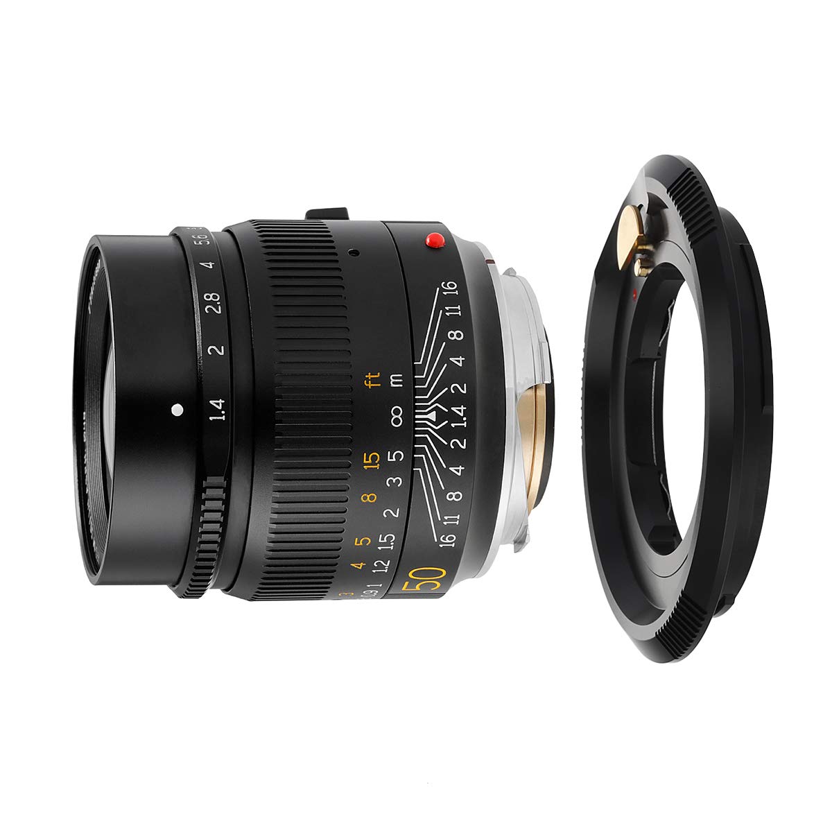 実用品 TTArtisan 50mm f/1.4 ASPH ライカM M 50mm F1.4 – TTArtisan